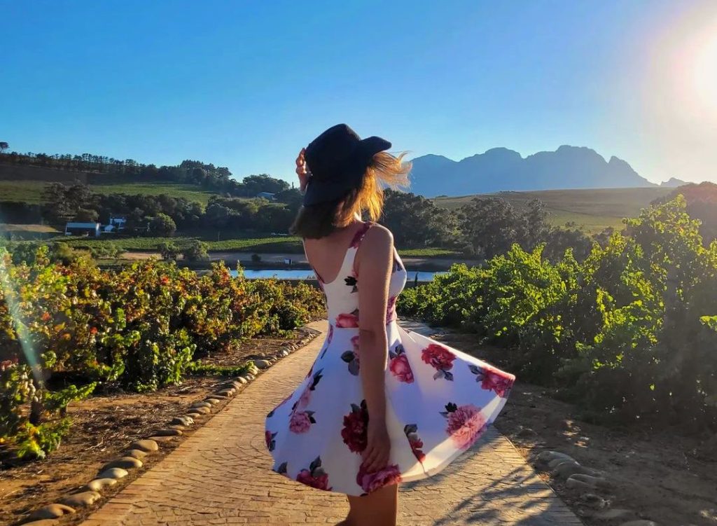 Luxuriöses Leben inmitten der Weinreben